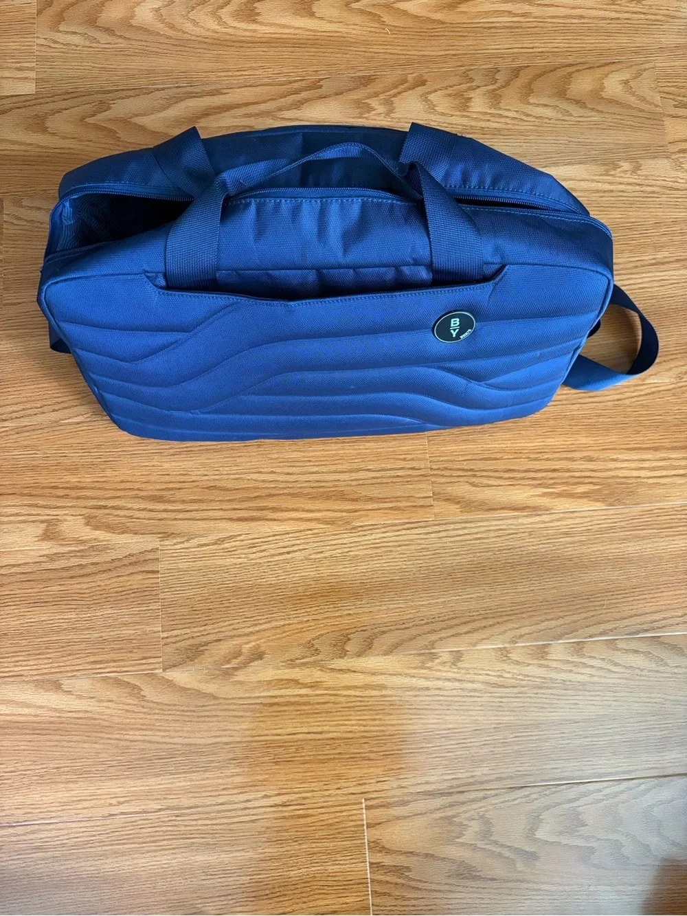 Brics Ulisse Navy Travel Bag with Shoulder strap